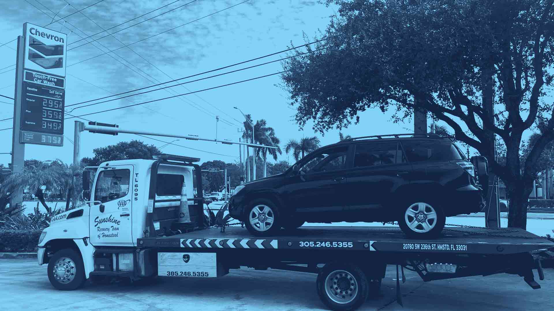 Home Tow Truck Cutler Bay Sunshine Recovery Towing